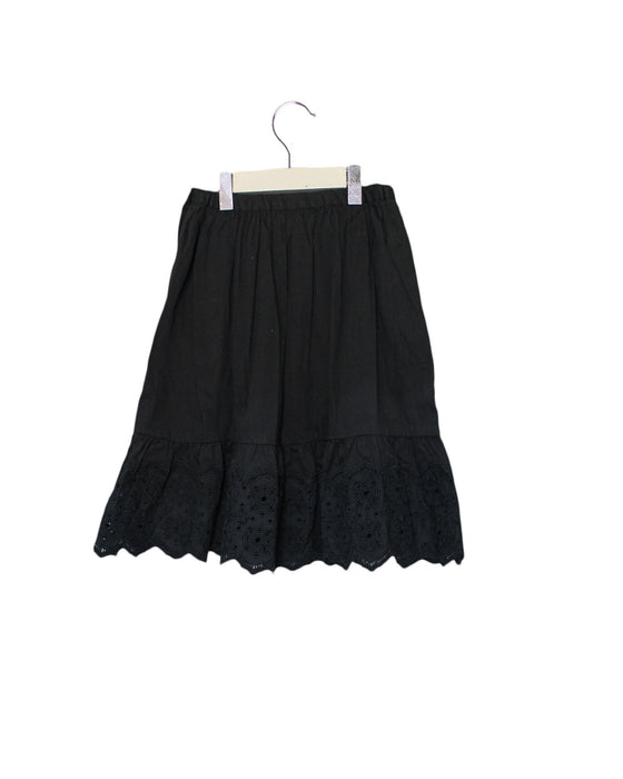 A Black Long Skirts from Bonpoint in size 4T for girl. (Back View)