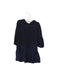 A Navy Long Sleeve Dresses from Ralph Lauren in size 12-18M for girl. (Front View)