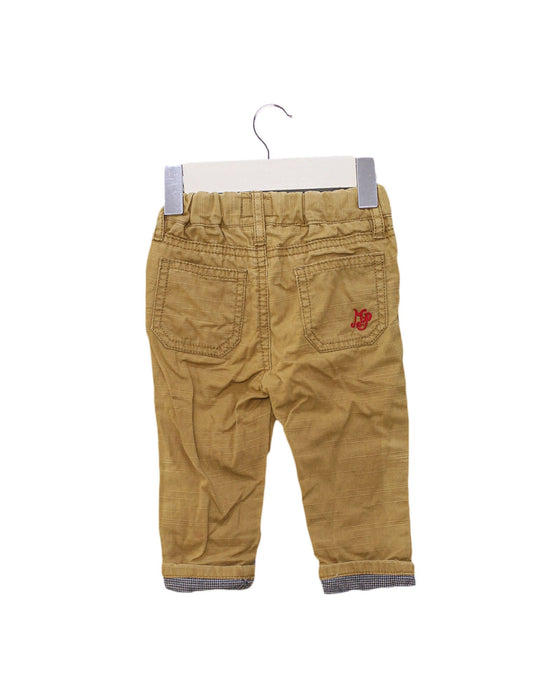 A Brown Casual Pants from Mamas & Papas in size 3-6M for boy. (Back View)