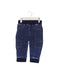 A Blue Jeggings from Seed in size 6-12M for boy. (Front View)