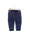 A Blue Jeggings from Seed in size 6-12M for boy. (Back View)