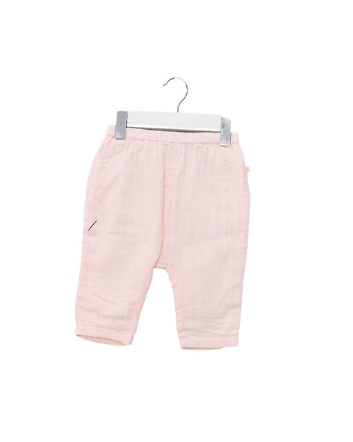 A Pink Casual Pants from Cadet Rousselle in size 3-6M for girl. (Front View)