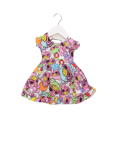 A Pink Sleeveless Dresses from Hysteric Mini in size 12-18M for girl. (Front View)