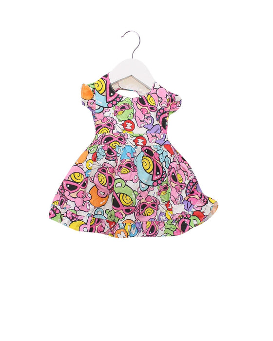 A Pink Sleeveless Dresses from Hysteric Mini in size 12-18M for girl. (Front View)