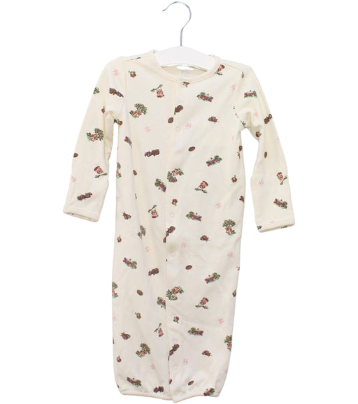 A Ivory Long Sleeve Jumpsuits from Ralph Lauren in size 3-6M for boy. (Front View)