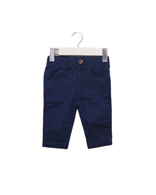 A Navy Casual Pants from Andy & Evan in size 3-6M for boy. (Front View)