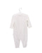 A White Long Sleeve Jumpsuits from Mides in size 6-12M for girl. (Back View)
