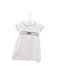 A White Short Sleeve Dresses from Chicco in size 12-18M for girl. (Front View)
