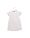 A White Short Sleeve Dresses from Chicco in size 12-18M for girl. (Back View)