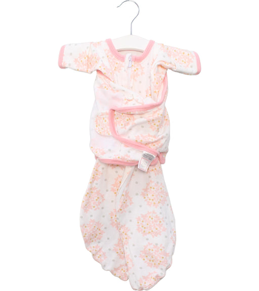 A Pink Sleepsacs from Swaddle Designs in size 0-3M for girl. (Front View)