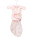A Pink Sleepsacs from Swaddle Designs in size 0-3M for girl. (Front View)