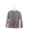 A Grey Long Sleeve Tops from Hakka in size 5T for girl. (Front View)