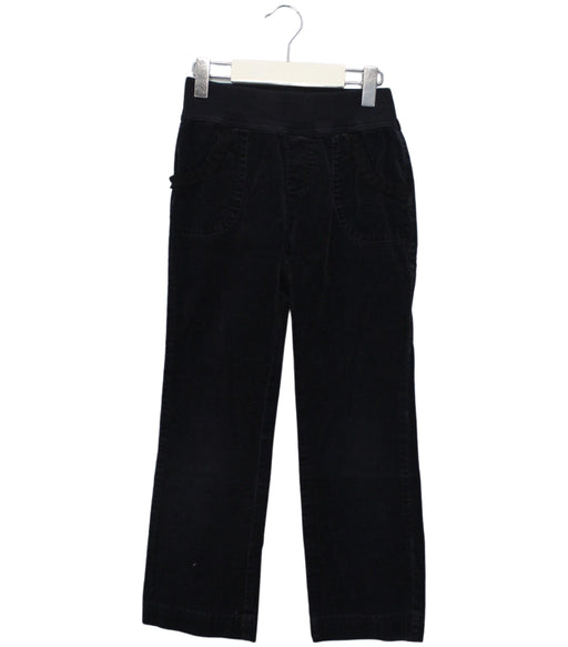 A Navy Casual Pants from Kingkow in size 8Y for girl. (Front View)