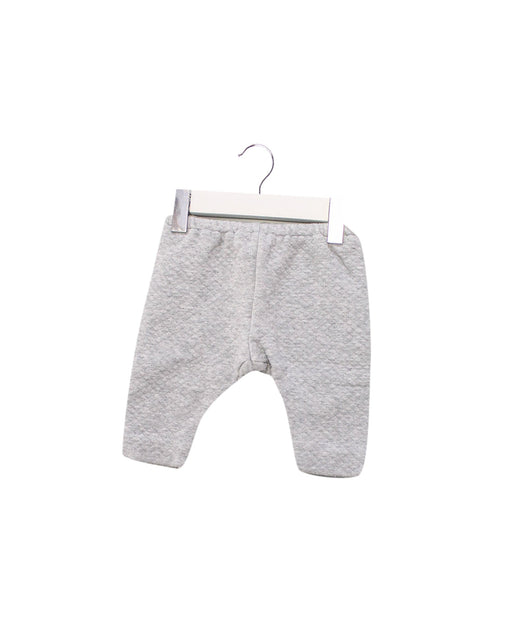 A Grey Sweatpants from Jacadi in size 3-6M for girl. (Front View)