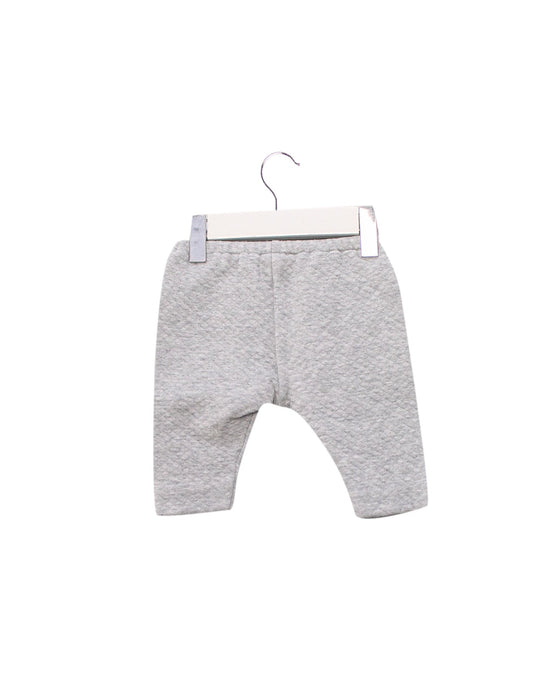 A Grey Sweatpants from Jacadi in size 3-6M for girl. (Back View)
