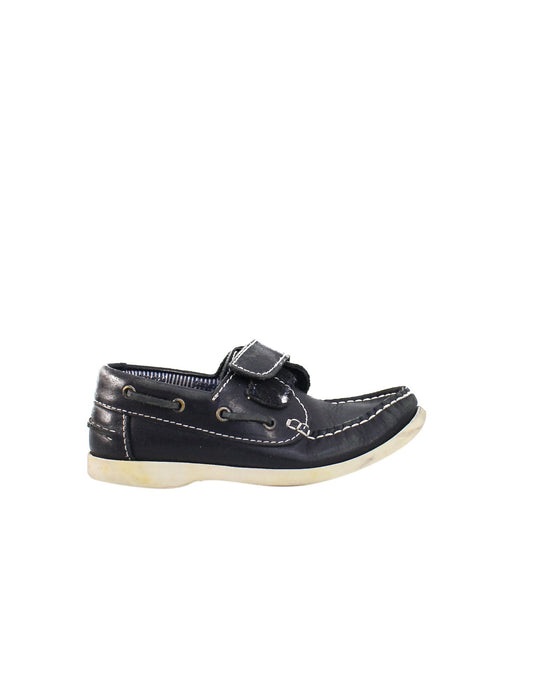 A Navy Sneakers from Jacadi in size 5T for boy. (Back View)