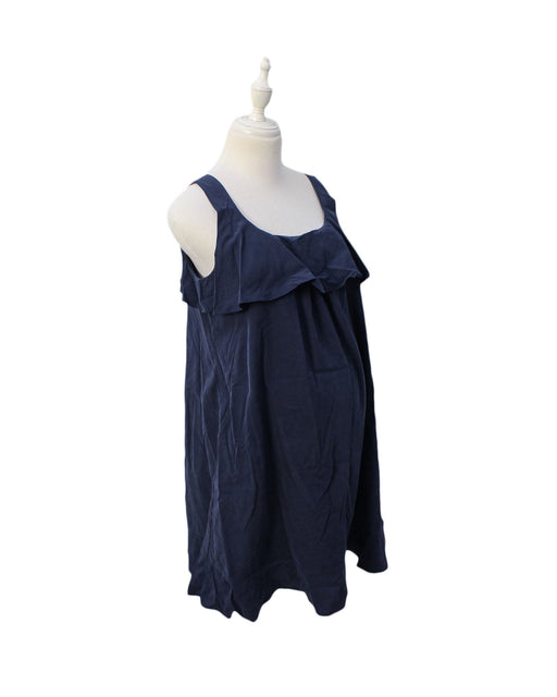 A Navy Sleeveless Dresses from Mothers en Vogue in size S for maternity. (Front View)