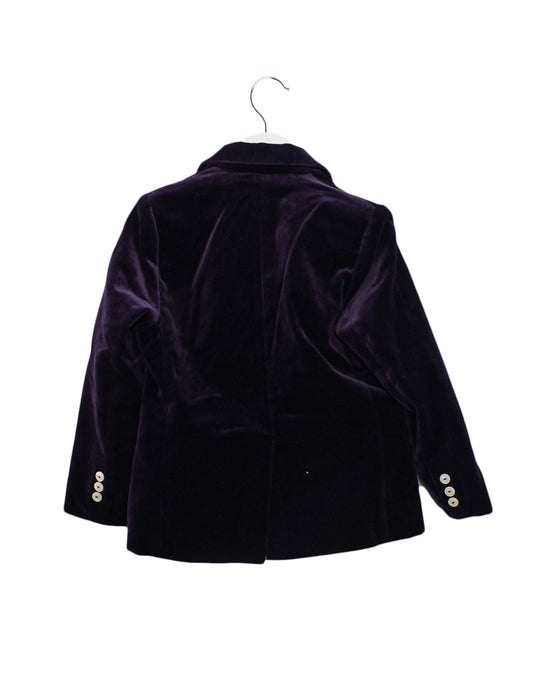 A Purple Blazers from Oscar de la Renta in size 4T for girl. (Back View)