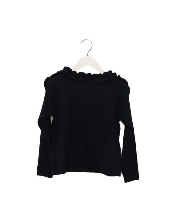 A Black Knit Sweaters from Il Gufo in size 2T for girl. (Front View)