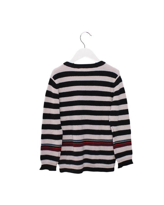 A Black Knit Sweaters from Sonia Rykiel in size 10Y for girl. (Back View)