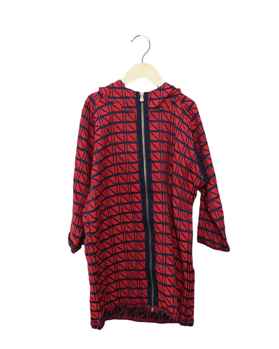 A Red Coats from I Pinco Pallino in size 8Y for girl. (Front View)