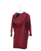 A Red Coats from I Pinco Pallino in size 8Y for girl. (Back View)