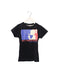 A Black Short Sleeve T Shirts from As Know As Ponpoko in size 4T for girl. (Front View)