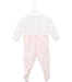 A Pink Onesies from Chicco in size 6-12M for girl. (Back View)