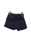 A Navy Shorts from Nicholas & Bears in size 2T for girl. (Front View)
