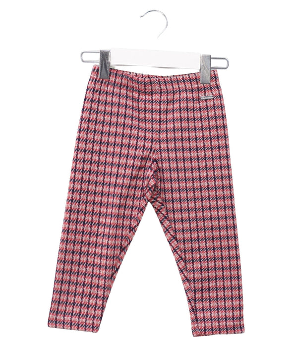A Red Casual Pants from Chickeeduck in size 18-24M for girl. (Front View)
