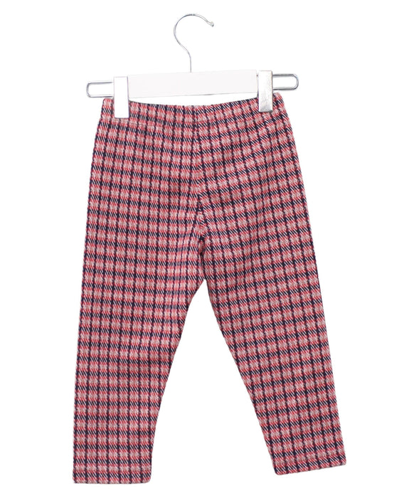 A Red Casual Pants from Chickeeduck in size 18-24M for girl. (Back View)