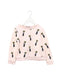 A Pink Sweatshirts from Vivetta in size 6T for girl. (Front View)
