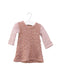 A Pink Sweater Dresses from Siseo Olive in size 0-3M for girl. (Front View)
