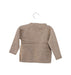 A Grey Cardigans from Les Enfantines in size 6-12M for neutral. (Back View)