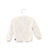 A White Cardigans from IKKS in size 6-12M for girl. (Back View)