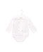 A White Long Sleeve Bodysuits from Laranjinha in size 6-12M for boy. (Front View)