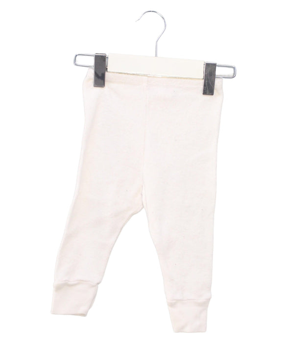 A Ivory Sweatpants from Bonpoint in size 3-6M for girl. (Front View)