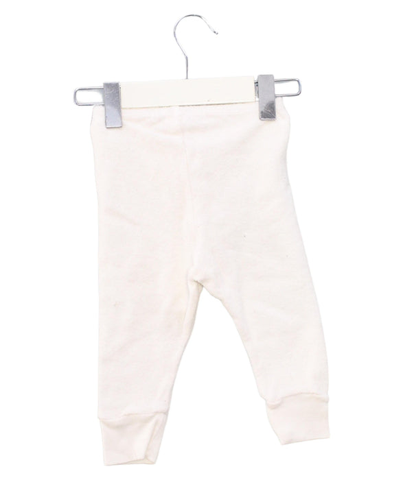 A Ivory Sweatpants from Bonpoint in size 3-6M for girl. (Back View)