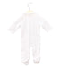 A White Onesies from Bout'Chou in size 0-3M for girl. (Back View)