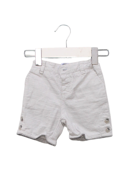 A Grey Shorts from Gingersnaps in size 3-6M for girl. (Front View)