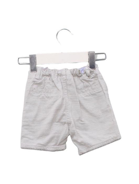 A Grey Shorts from Gingersnaps in size 3-6M for girl. (Back View)