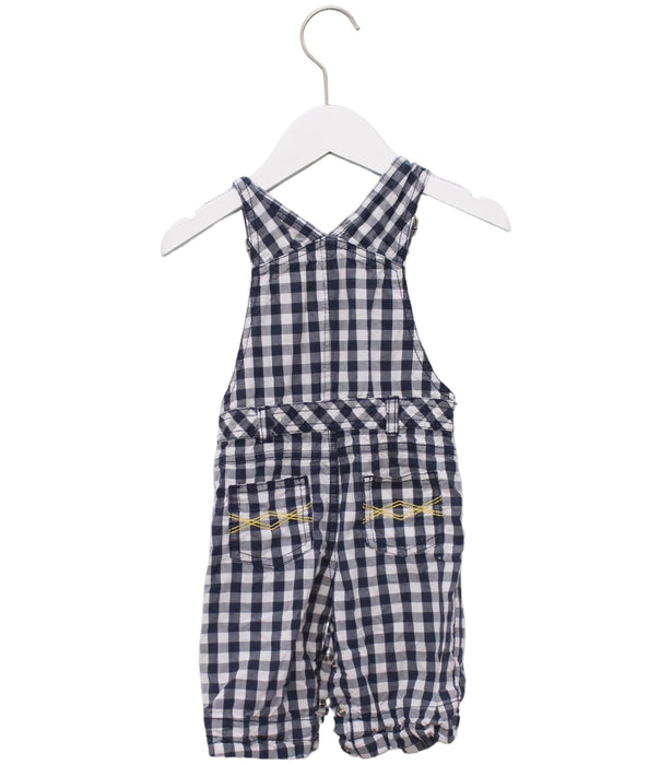 A Blue Long Overalls from Cadet Rousselle in size 12-18M for boy. (Back View)