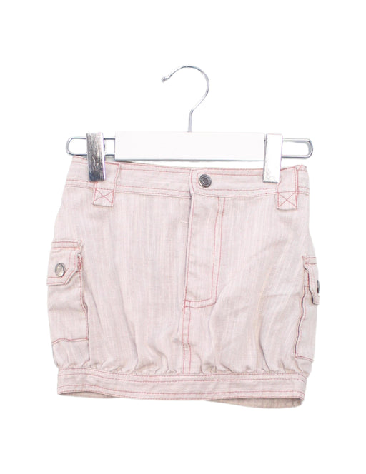 A Pink Short Skirts from Le Petit Pois in size 3T for girl. (Front View)