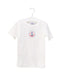 A White Short Sleeve T Shirts from Petit Bateau in size 4T for boy. (Front View)