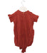A Red Short Sleeve Bodysuits from Soft Gallery in size 6-12M for girl. (Back View)