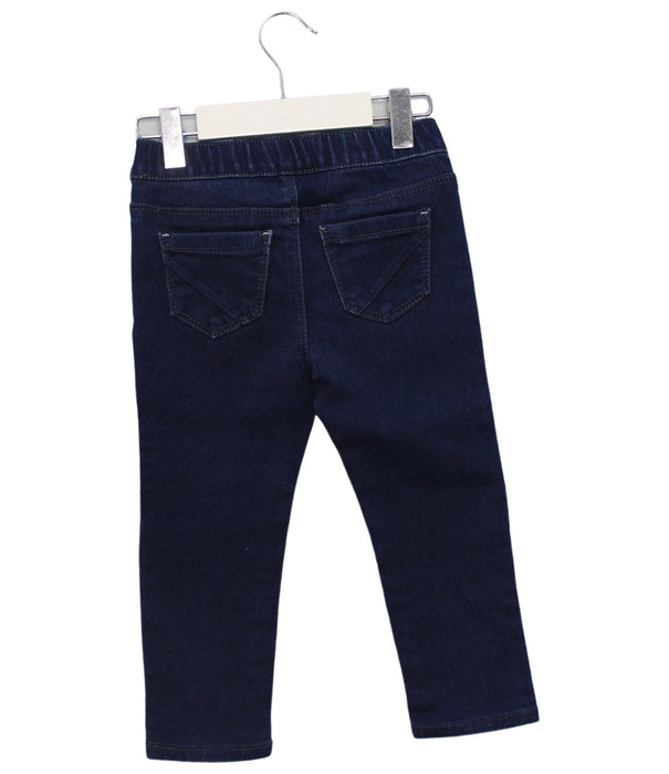 A Blue Jeans from DKNY in size 2T for girl. (Back View)