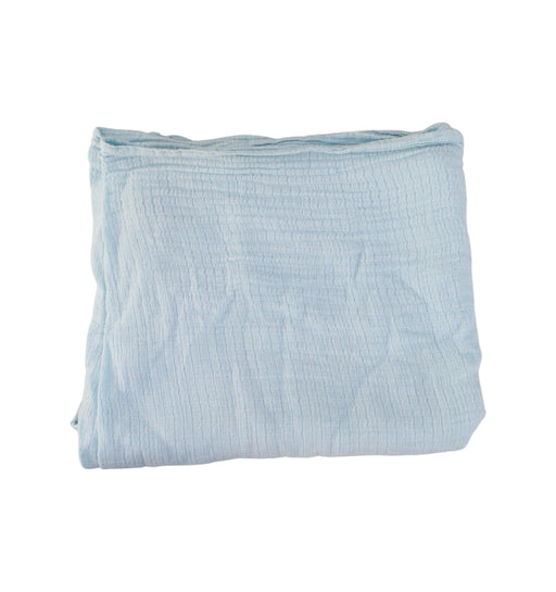 A Blue Swaddles from Aden & Anais in size O/S for neutral. (Front View)