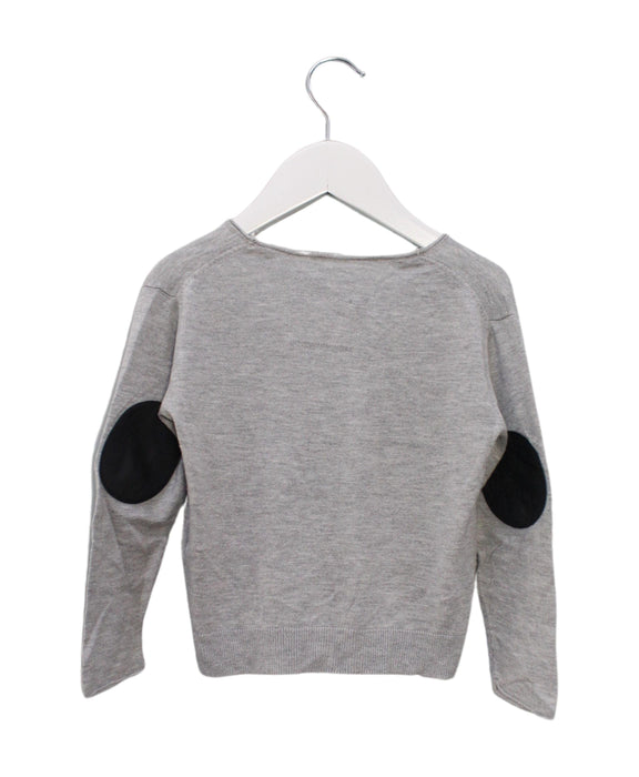 A Grey Cardigans from Ann Taylor LOFT in size 4T for boy. (Back View)