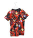 A Red Active Tops from Marvel in size 8Y for boy. (Back View)