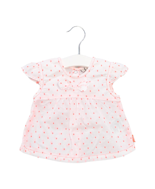 A Pink Short Sleeve Tops from Mexx in size 6-12M for girl. (Front View)